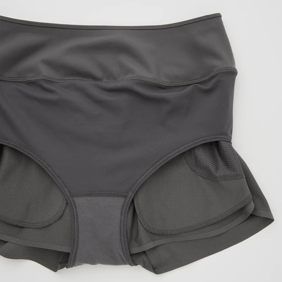 BNWT Grey Airy Running Shorts from UNIQLO - Picture 7 of 8